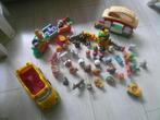 VEEL LITTLE PEOPLE POPJES DIEREN SCHOOLBUS STAL ENZ, Kinderen en Baby's, Speelgoed | Fisher-Price, Ophalen of Verzenden, Gebruikt