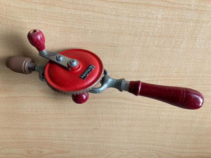 Oude handboor Metabo, Antiek en Kunst, Antiek | Gereedschap en Instrumenten, Ophalen of Verzenden