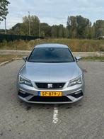 Seat Leon 1.8 TSI FR 180PK Dsg-7 2018 Grijs, Auto's, 1227 kg, Zwart, 4 cilinders, Leder en Stof