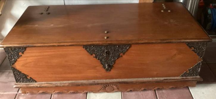 VOC Djatihouten compagniekist  Dutch colonial, Antiek en Kunst, Antiek | Meubels | Kasten, Ophalen