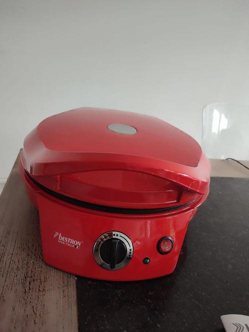 Elektrische Pizza-oven / tafelgrill, Witgoed en Apparatuur, Grillplaten, Zo goed als nieuw, Tafelgrill, Ophalen