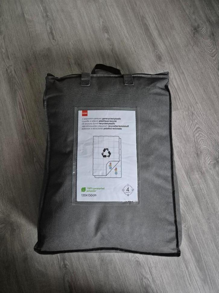 Peuterdekbed 120x150 4-seizoenen *nieuw* + 2 overtrekken, Kinderen en Baby's, Kinderkamer | Beddengoed, Nieuw, Deken of Dekbed