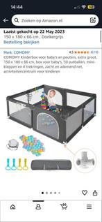 COMOMY Babybox 150x180cm - Veilig Speelparadijs, Ophalen, Gebruikt, Rechthoekig, Boxkleed