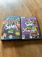 Sims 2 + uitbreiding vrije tijd, Spelcomputers en Games, Games | Pc, 1 speler, Ophalen of Verzenden, Zo goed als nieuw, Vanaf 12 jaar