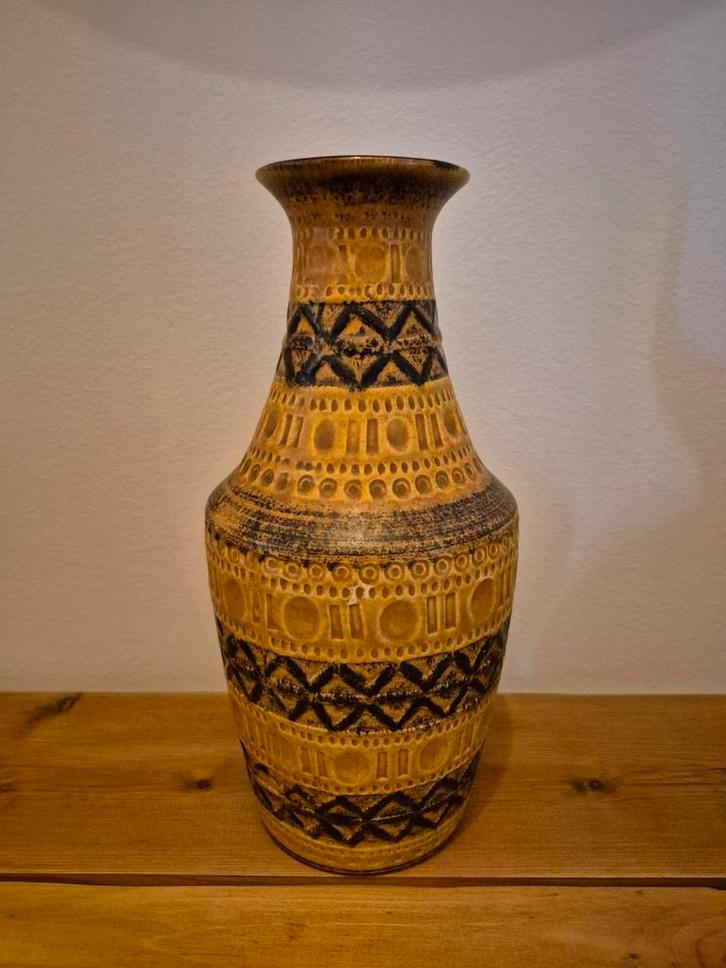 Vintage West Germany Vaas Bay 606/30, Huis en Inrichting, Woonaccessoires | Vazen, Zo goed als nieuw, Overige kleuren, Minder dan 50 cm