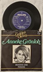 GOLDEN OLDIES ANNEKE GRÖNLOH – BRANDEND ZAND, Cd's en Dvd's, Vinyl Singles, Nederlandstalig, Gebruikt, Ophalen of Verzenden, 7 inch