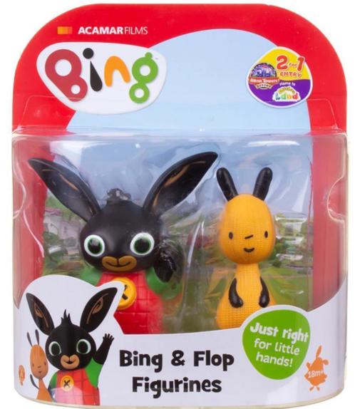Bing Konijn Speelfiguren Bing en Flop - VAN 12,50 VOOR 9,95!, Kinderen en Baby's, Speelgoed | Babyspeelgoed, Nieuw, Overige typen