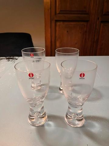 4 Iittala Tapio Wijnglazen - Kleine Versie beschikbaar voor biedingen