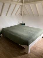 Auping auronde met twee Tempurmatrassen, Ophalen, Tweepersoons, 160 cm, Hout