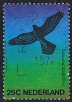 Nederland serie gestempeld natuur&milieu uit 1974, Postzegels en Munten, Postzegels | Nederland, Verzenden, Na 1940, Gestempeld