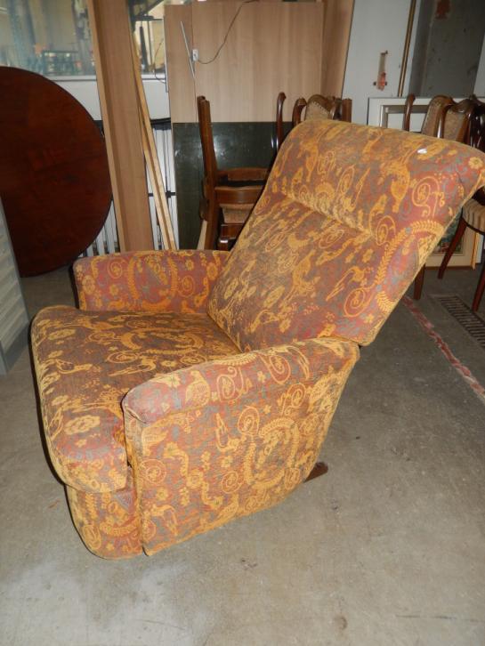 Klassieke schommestoel op wielen, Huis en Inrichting, Fauteuils, Gebruikt