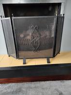 Smeedijzer haardscherm, Huis en Inrichting, Ophalen, Vrijstaande haard