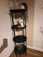 Open ronde metalen opbergkast, Huis en Inrichting, Kasten | Overige, Ophalen, Zo goed als nieuw