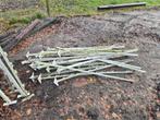 Weidepaolen, schriklint palen 1.56 hoog