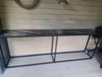 Lange sidetable, Huis en Inrichting, Tafels | Sidetables, Ophalen, Zo goed als nieuw, 25 tot 50 cm, Rechthoekig