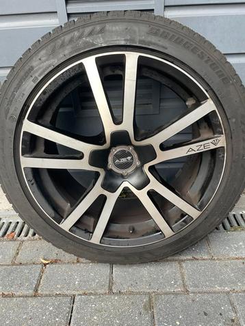4 AZEV P NERO FP velgen en banden beschikbaar voor biedingen