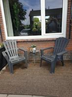 2 tuinstoelen alleen ophalen, Tuin en Terras, Ophalen of Verzenden, Gebruikt