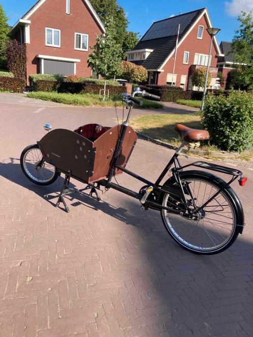 Bakfiets fietsfabriek (niet elektrisch), Fietsen en Brommers, Fietsen | Bakfietsen, Gebruikt, Fietsfabriek, 4 kinderen of meer