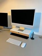 Apple iMac 24" Zilver (M3) - 256GB - 1,5 jaar oud, Ophalen of Verzenden, Zo goed als nieuw, IMac
