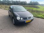Volkswagen Polo 1.2 47KW 2003 Zwart, Auto's, 64 pk, 1198 cc, Zwart, Origineel Nederlands