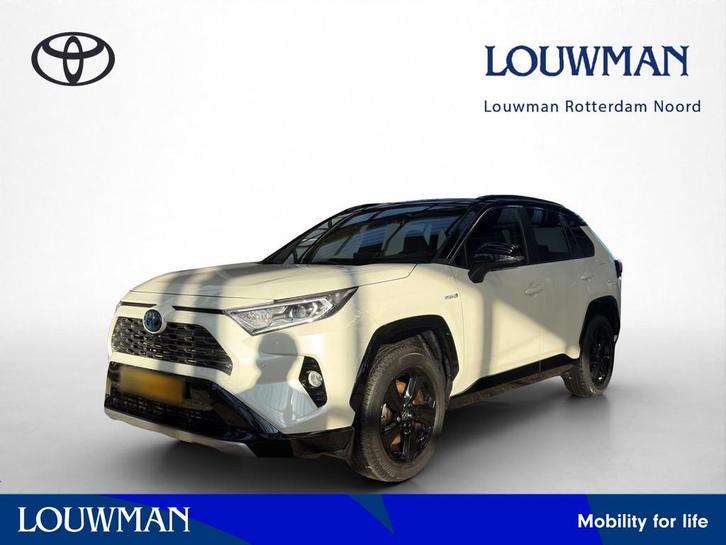 Toyota RAV4 2.5 Hybrid Bi-Tone | NL auto | Trekhaak | Alarm, Auto's, Toyota, Bedrijf, Te koop, Rav4, 360° camera, ABS, Achteruitrijcamera
