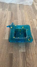 Glazen Waxinelichthouder - Vis, Ophalen of Verzenden, Zo goed als nieuw, Overige materialen, Minder dan 25 cm