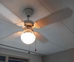 Plafond ventilator met led lamp, Ophalen of Verzenden, Gebruikt, Plafondventilator