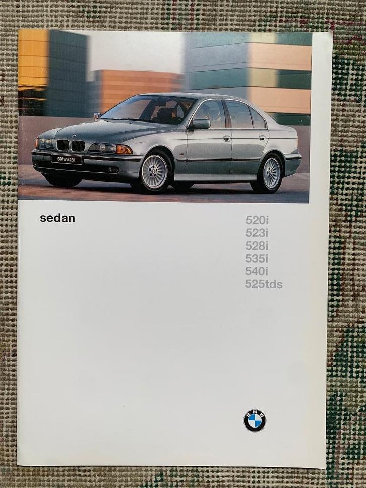 Nederlandse brochure BMW 5 serie E39 1996 nieuw!, Boeken, Auto's | Folders en Tijdschriften, Nieuw, BMW, Ophalen of Verzenden