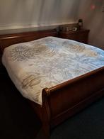 Bed, Huis en Inrichting, Ophalen, Verstelbaar, Bruin, 210 cm