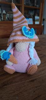 Gehaakte Knuffel Kabouter/ Gnoom, Ophalen of Verzenden, Nieuw, Overige typen