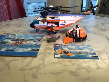 Lego City 7738 Coast Guard Helicopter & Life Raft beschikbaar voor biedingen