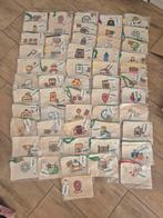 94 Katoenen Etuis met Pictogrammen - Koopje!, Diversen, Schoolbenodigdheden, Ophalen of Verzenden, Nieuw