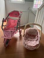 Poppenwagen en poppencommode merk Corolle, Ophalen of Verzenden, Babypop