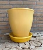 Bloempot met schotel, 25 tot 40 cm, Rond, Minder dan 40 cm, Aardewerk