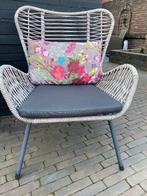 Fauteuil vlindermodel, Tuin en Terras, Tuinsets en Loungesets, Ophalen, Gebruikt, Wicker, Stoel