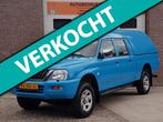 Mitsubishi L 200 2.5 TDi Double Cab Instyle 4×4, Auto's, Mitsubishi, Gebruikt, 4 cilinders, Blauw, Origineel Nederlands