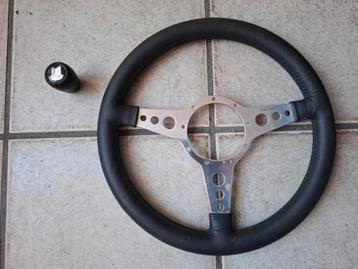 Lederen 36cm diameter stuur & gear knop beschikbaar voor biedingen