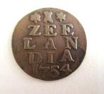 bijzondere DUIT Zeeland 1754  - luctor et ementor, Postzegels en Munten, Munten | Nederland, Overige waardes, Ophalen of Verzenden