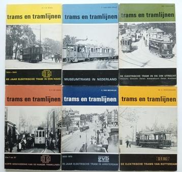 Reeks "Trams en Tramlijnen". 25 delen. beschikbaar voor biedingen
