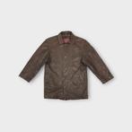 Basilio Herrero heren jas maat L (100% leer), Maat 52/54 (L), Tweedehands, Bruin, Tweedehands