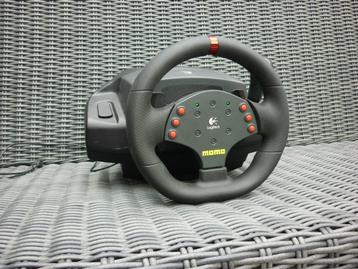 Logitech Momo Racing Force Feedback Wheel W/Pedals  beschikbaar voor biedingen