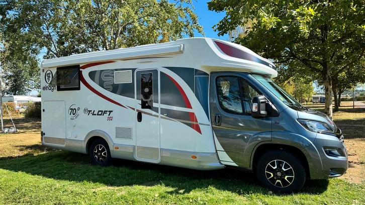 Elnagh Fiat Ducato 140 pk/4 per/2020/slecht 29000 km, Caravans en Kamperen, Campers, Particulier, tot en met 4, Half-integraal
