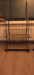 Bakkerskastjes op wieltjes, Huis en Inrichting, Kasten | Overige, Ophalen, Zo goed als nieuw