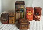 cacao blikken 2x Driessen Haka Korff De Zaan Co-op, Verzamelen, Blikken, Ophalen of Verzenden, Gebruikt, Overige, Overige merken