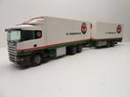 Scania  124  ''  W Timmermans ''  Tekno, Ophalen of Verzenden, Zo goed als nieuw, Bus of Vrachtwagen, Tekno