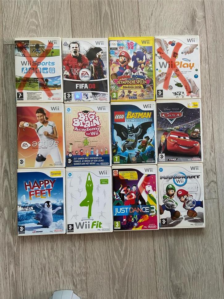 Wii spellen, Spelcomputers en Games, Games | Nintendo Wii, Sport, 3 spelers of meer, Vanaf 3 jaar, Ophalen of Verzenden