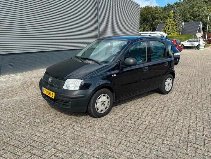 Fiat Panda 1.2 2011 Zwart wegenbelasting 36 euro p/mnd, Auto's, Fiat, Bedrijf, Panda, Radio, Trekhaak, LPG, B, Hatchback, Handgeschakeld