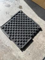 3 rubberem matten tegels mat 60 x 60 x 3 cm, Ophalen, Gebruikt, ., .