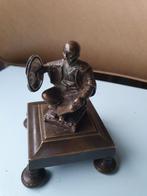 Bronzen beeldje van een krijger, Antiek en Kunst, Ophalen of Verzenden