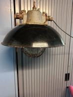 Industriële hanglampen 2 stuks, Ophalen of Verzenden, Zo goed als nieuw, Metaal, Minder dan 50 cm